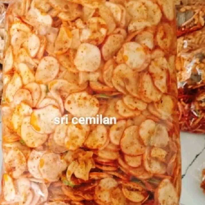 

Bagus krupuk Sebring Kemplang gurih enak pedas