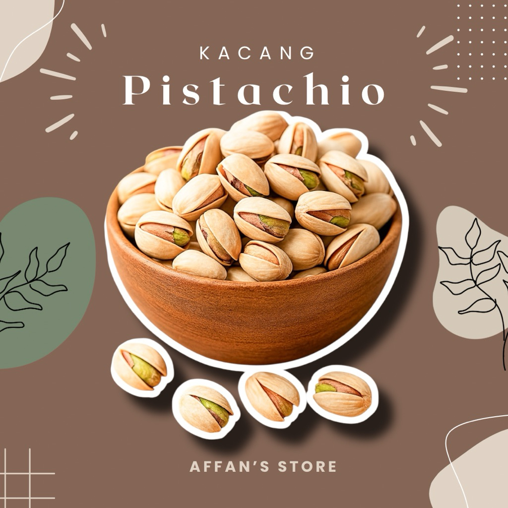 

Kacang Pistacio/ Fustuk Ketawa 500gram Umroh dan Haji