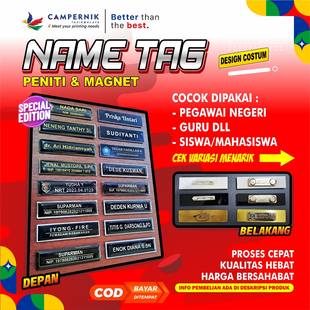 

PAPAN.NAMA/NAME.TAG AKRILIK RESIN CEPAT.MURAH