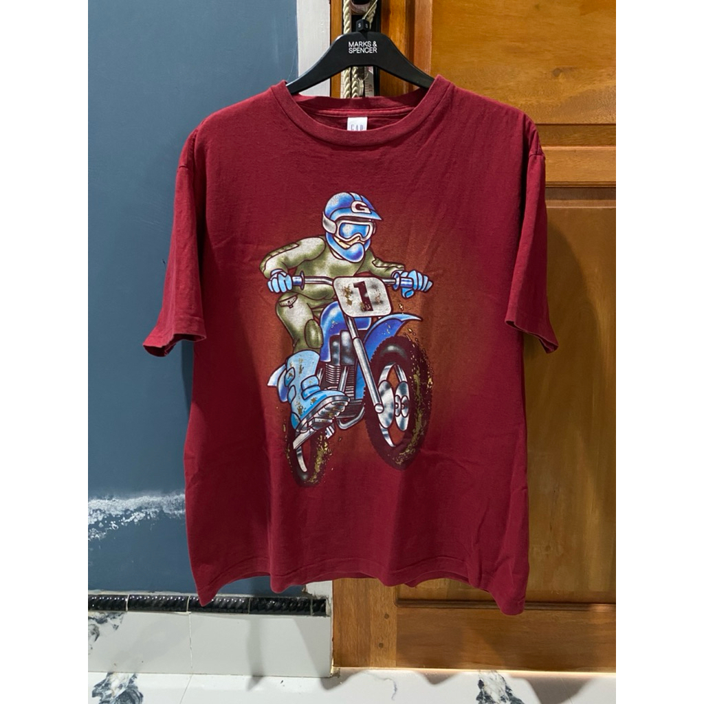 Kaos vintage GAP made in usa buildup