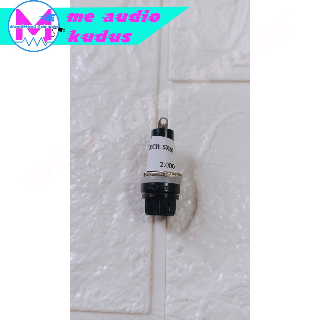 FUSE HOLDER/RUMAH SEKRING KECIL 5X20