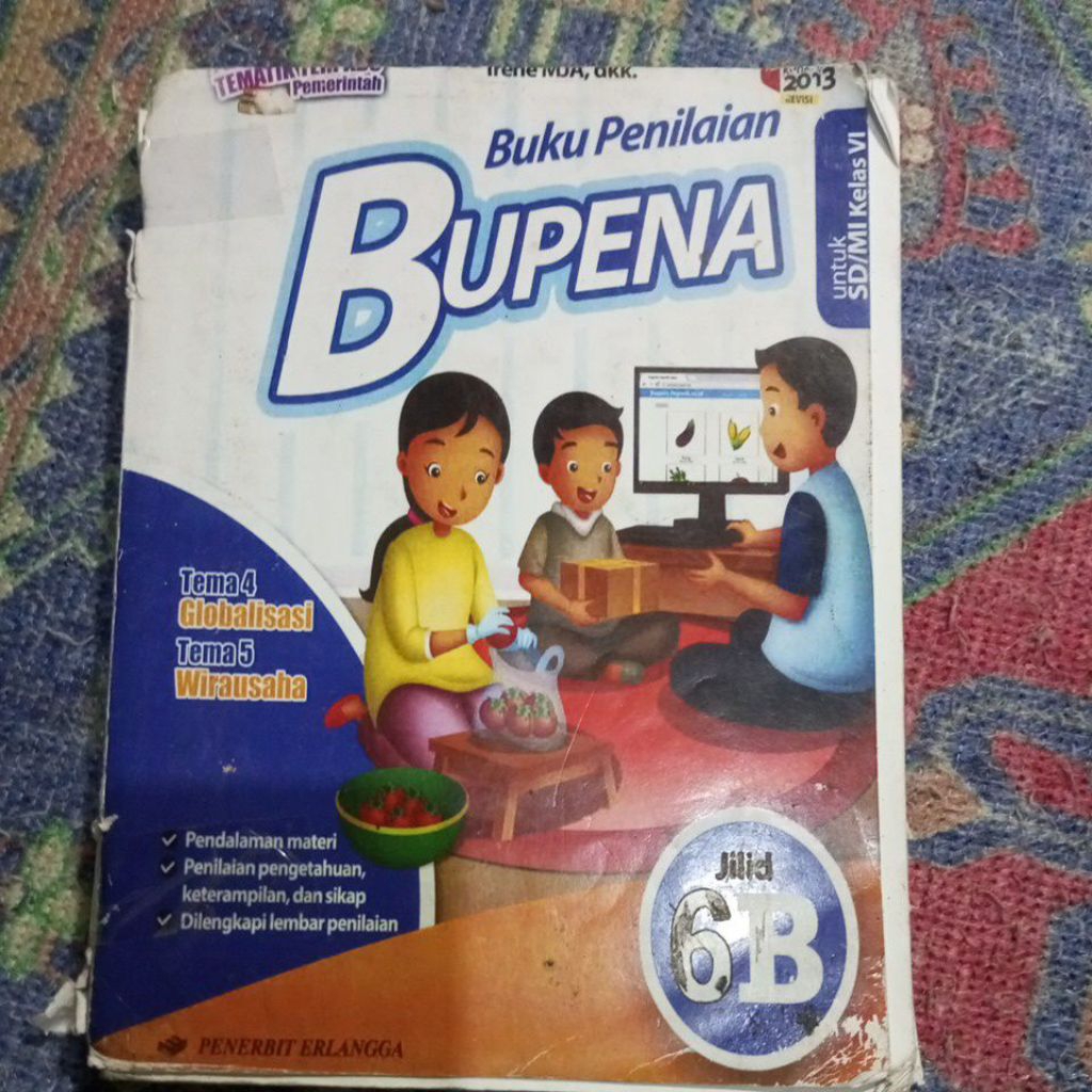 Bupena 6B untuk SD / MI bekas pakai