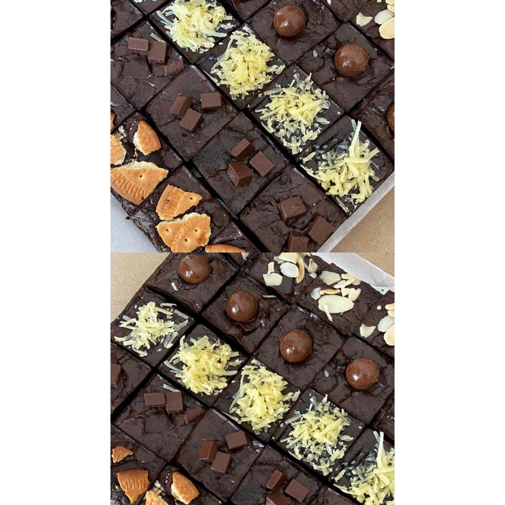 

Brownies Fudgy dan Lumer Family Size