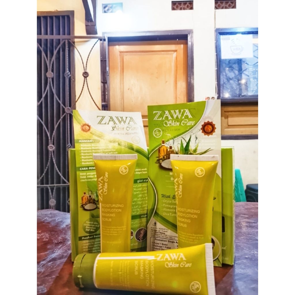 1 LUSIN ZAWA SKINCARE ORIGINAL TERMURAH+BPOM