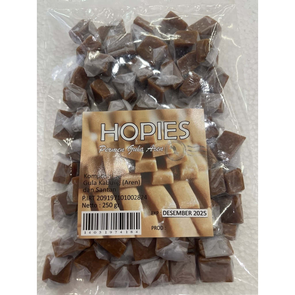 

Permen candy Gula Aren (Hopies)