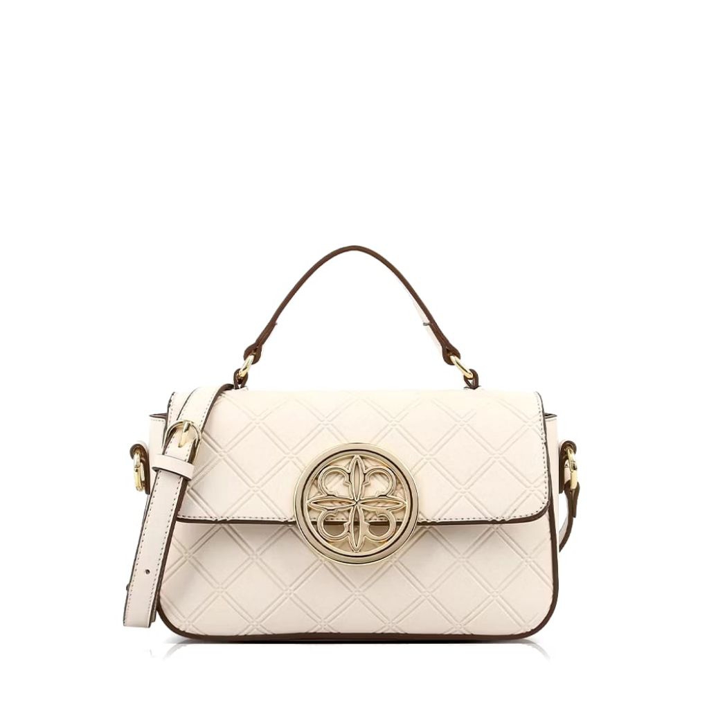 Tas wanita las catino Charlie quilt flat top handle viral