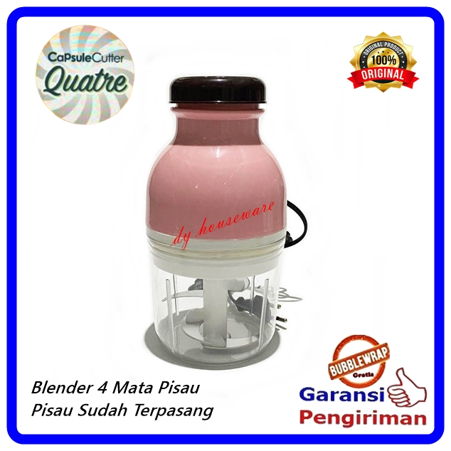 Blender Kapsul Blender  Bumbu Buah Serbaguna 4 Mata Pisau Capsule Cutter HIGH QUALITY QUATRE GSF G-4
