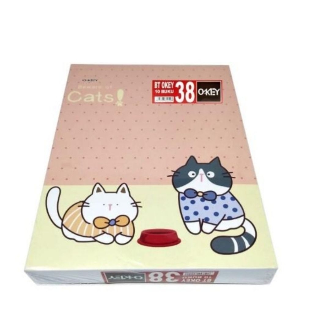 

Buku Tulis OKEY 38 Lembar isi 10 pcs
