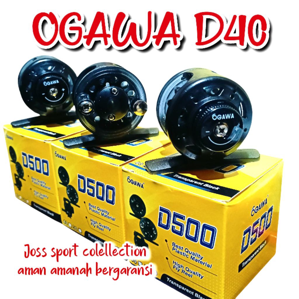 Reel Tokos Ogawa D40 - 500 / reel mini tokos Ogawa D40