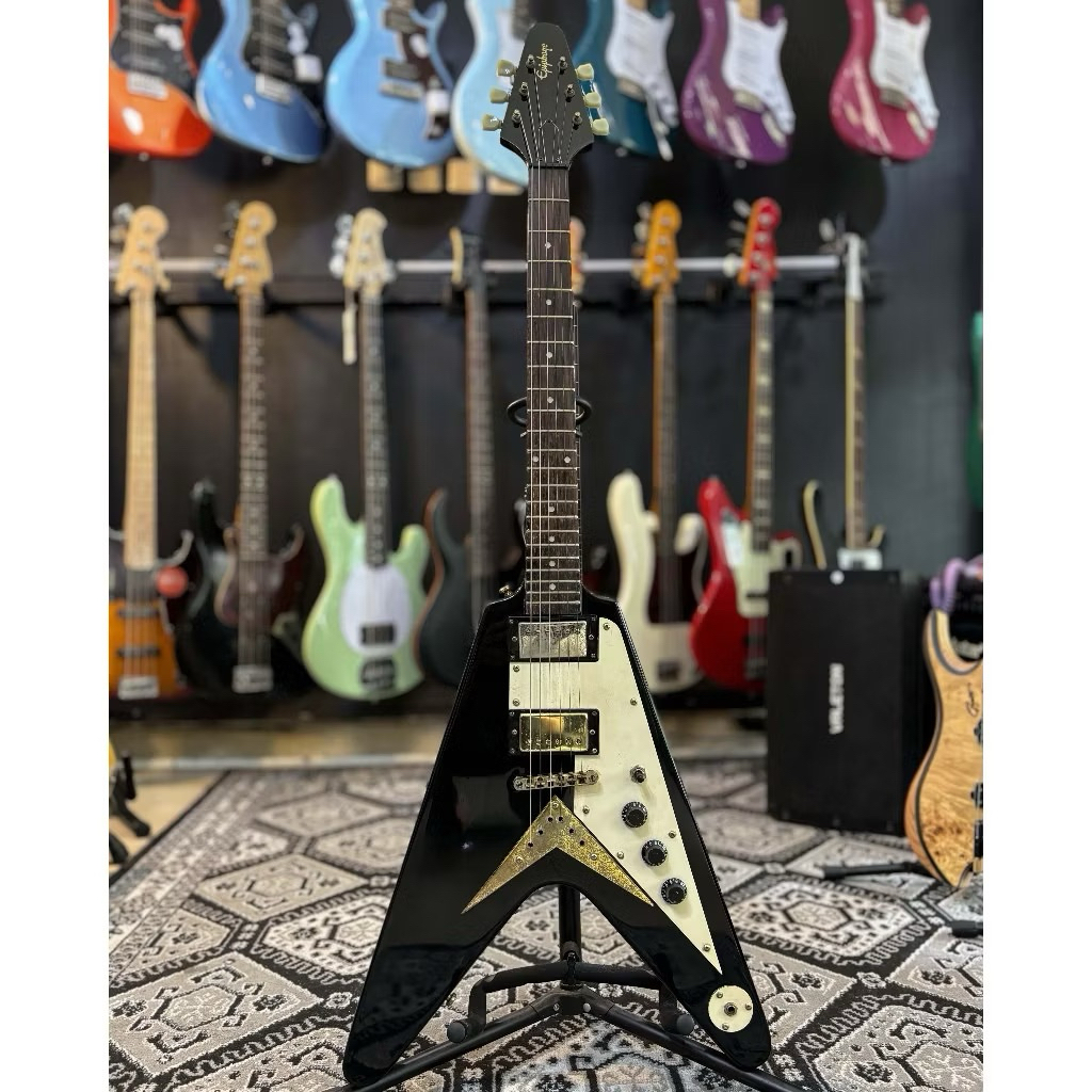 Epiphone Flying V Black Second/Bekas