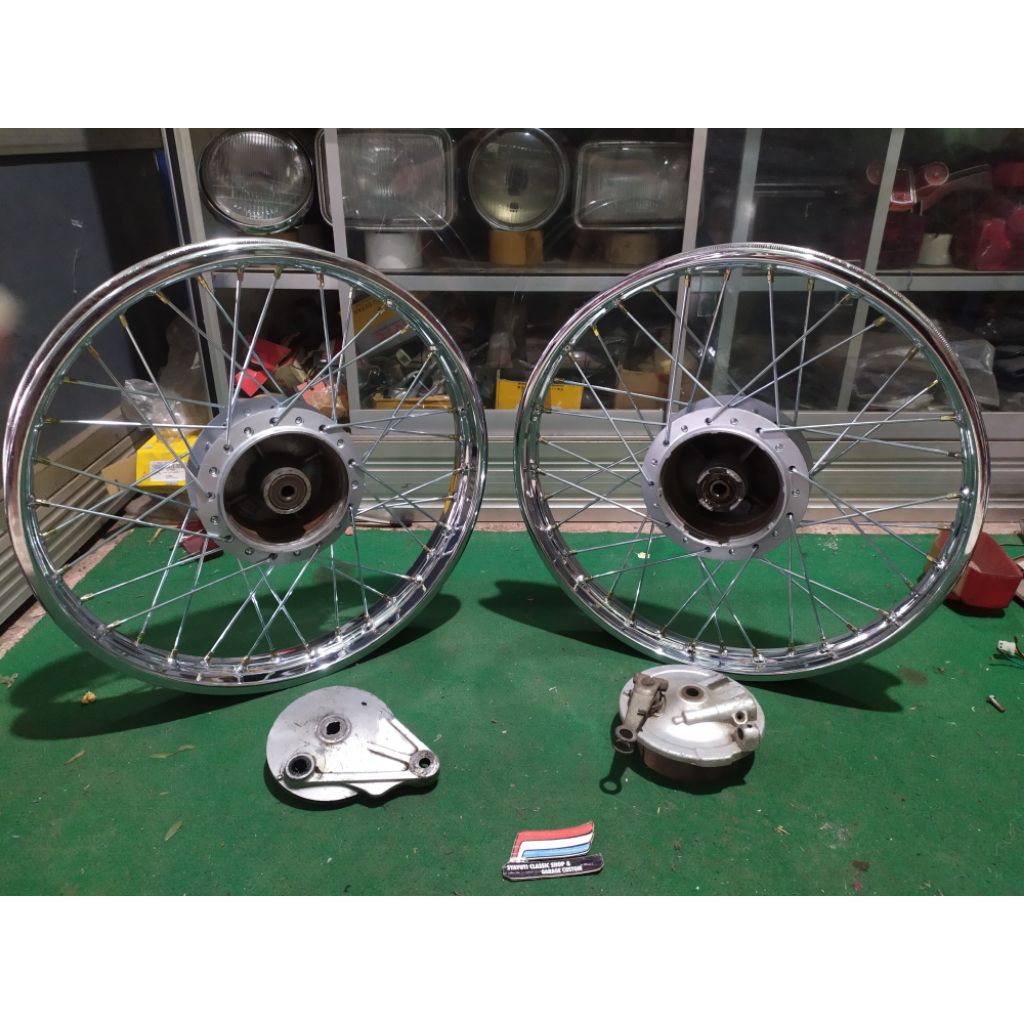 velg sepaket tromol legenda supra fit original