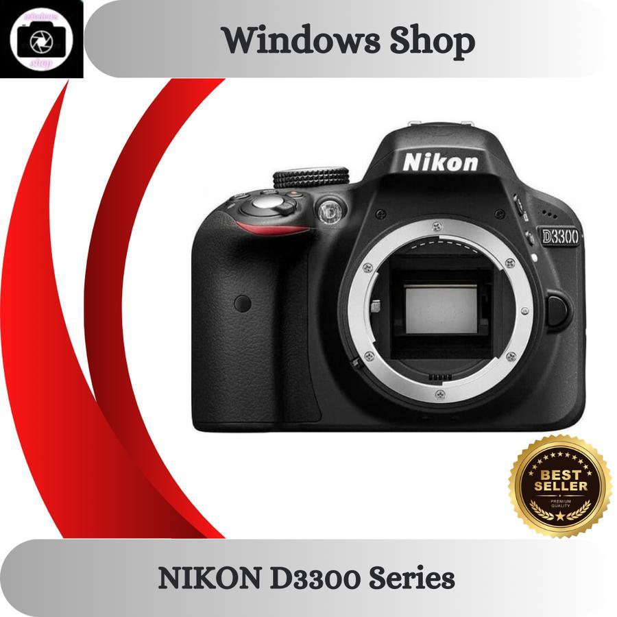 Nikon D3300 Body Only || D 3300 | Kamera Nikon | Camera Nikon | DSLR