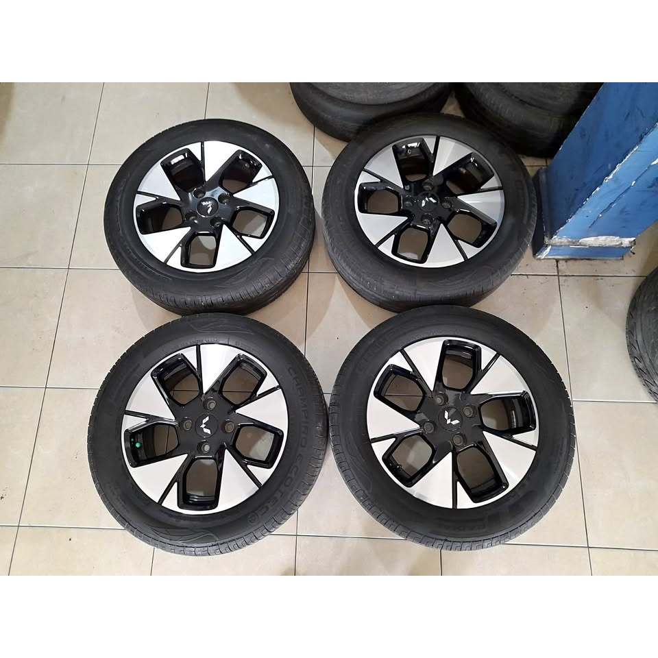 VELG MOBIL ORI STD WULING ALVEZ RING 16 LEBAR 6 PCD 4X114 ET34 + BAN GT 205 60 R16 PELEK