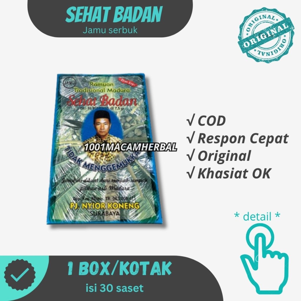 PJ Nyior Koneng Obat Herbal Rasa Kopi Sehat Badan Isi 30