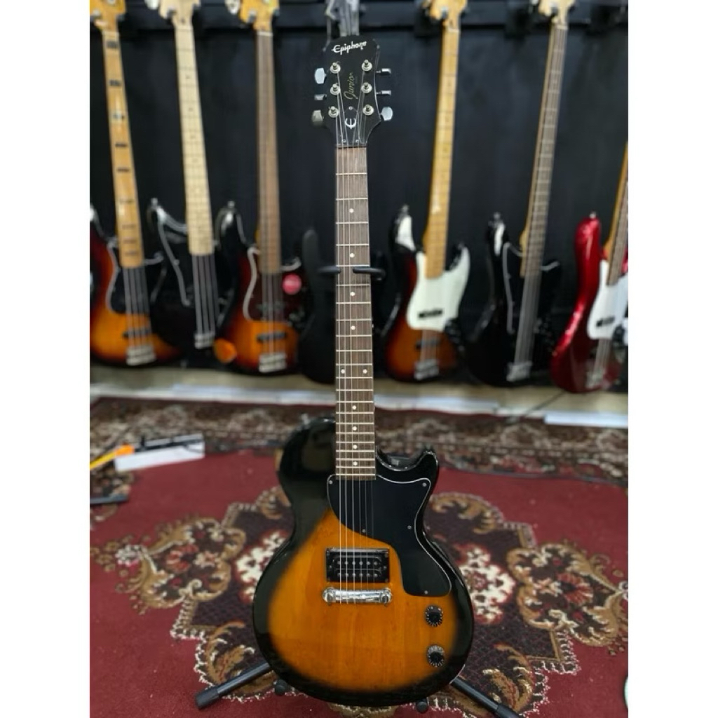 Epiphone LP Junior Vintage Sunburst Second/Bekas
