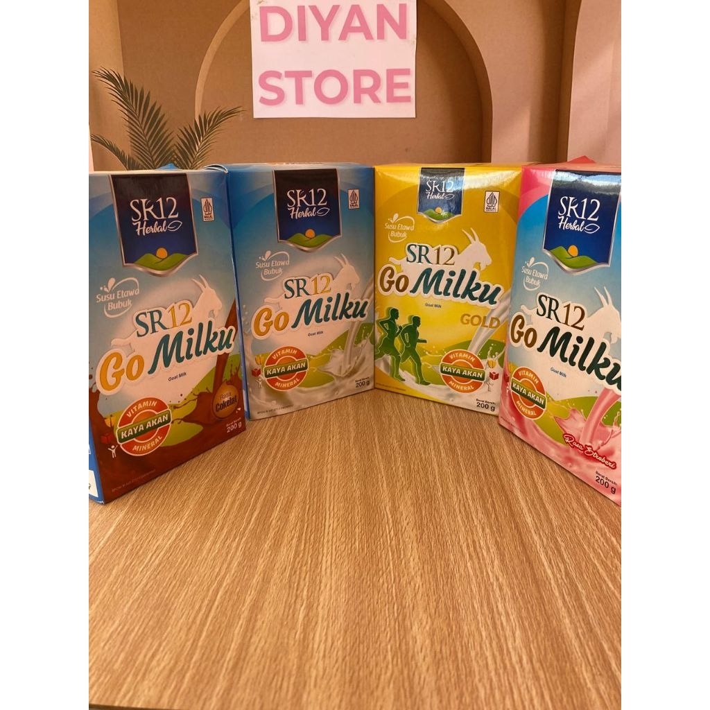 

go milku SR12 halal susu kambing etawa premium meningkatkan kesehatan aman untuk ibu bumil