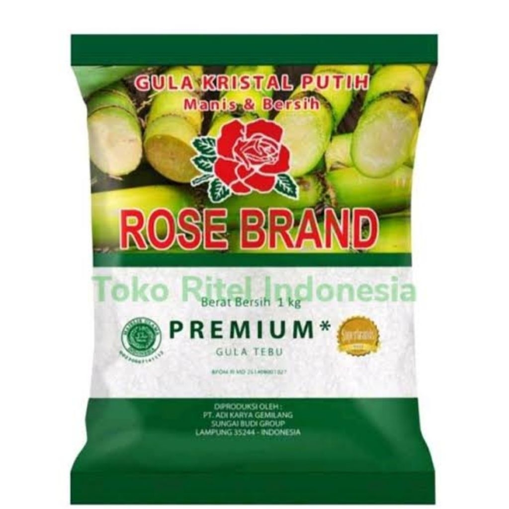 

ROSE BRAND gula pasir 1kg