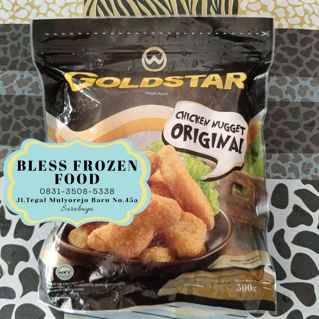 

BFF❄️ GOLDSTAR CHICKEN NUGGET ORIGINAL 500gr