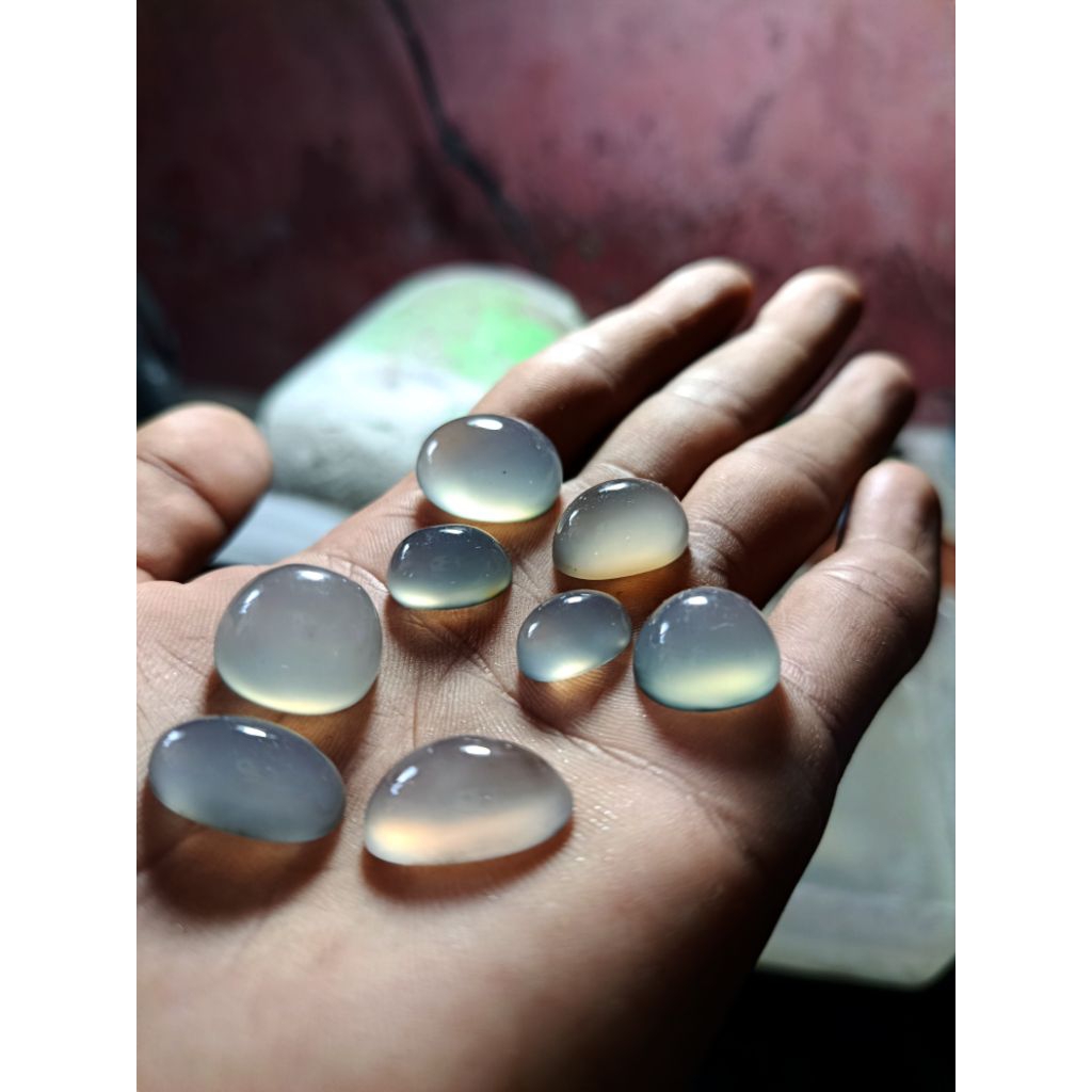 natural batu anggur lawas Calcedony asli bengkulu