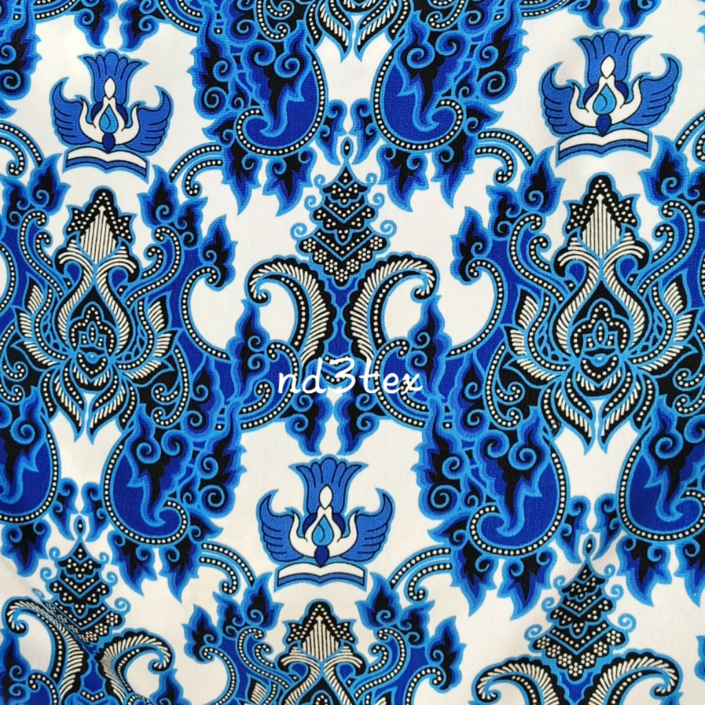 Kain Batik Seragam Sekolah Motif Pelangi / Kain Batik Seragam Sekolah TK SD SMP SMA SLTA kode C009