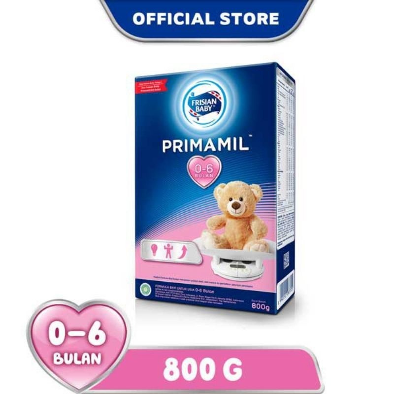 Frisian Flag Baby Primamil 0-6 Bulan & 6-12 Bulan 800gr / 1500gr