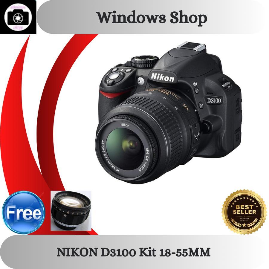 NIKON D3100 KIT 18-55mm / D 3100 / Kamera Nikon / Camera Nikon / DSLR