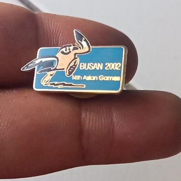 pin Busan 2002 14th Asean games