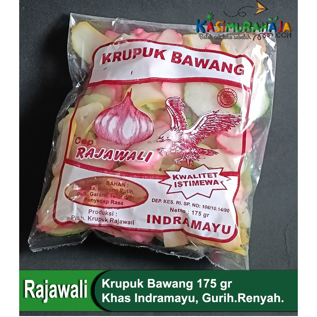 

Krupuk Bawang Rajjawi Kwalitet Istimewa Indramayu