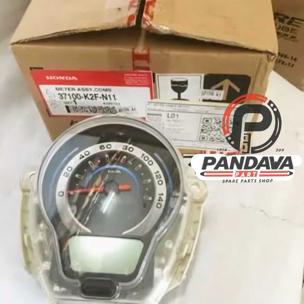 37100-K2F-N11 SPIDOMETER SPEEDOMETER SCOOPY ESP PRESTIGE 2021 TIPE KEYLESS ISS ATAU FULL REMOTE 3710