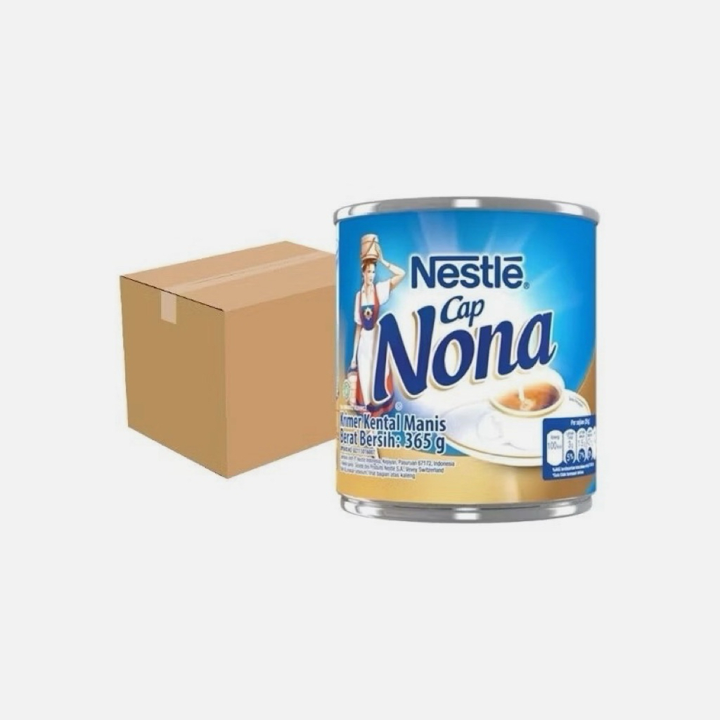 

Cap Nona Krimer Kental Manis Kaleng 1 Karton Dus (48 x 365gr)