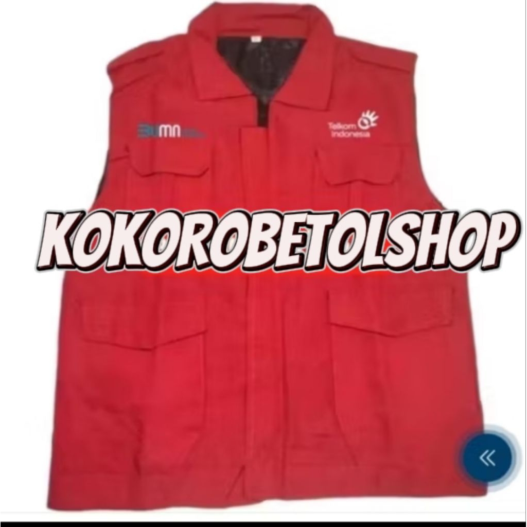 Rompi Telkom Indonesia rompi kerja Telkom Indonesia rompi BUMN Telkom rompi kerja BUMN Telkom