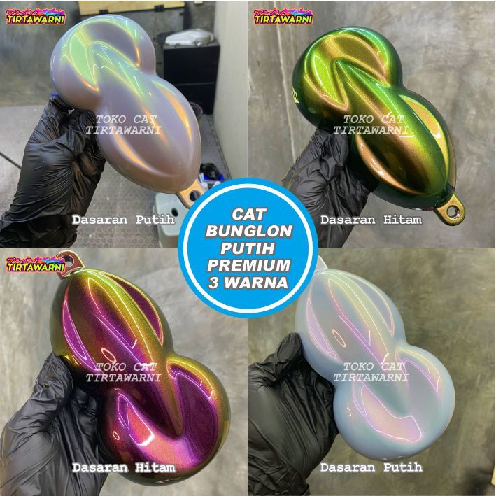 CAT BUNGLON PUTIH PREMIUM PU 3 WARNA