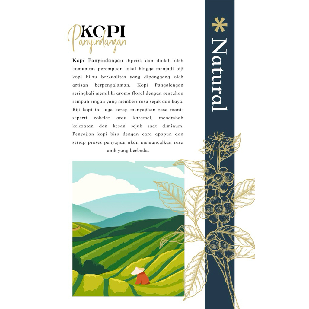 

KOPI PANYINDANGAN - Natural Process biji kopi pangelengan