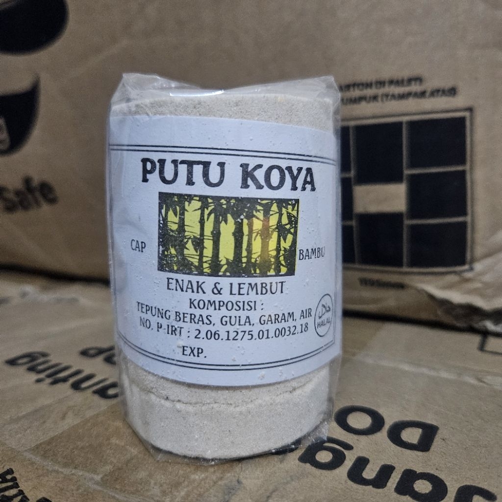 

kue putu koya putu bulat isi 6