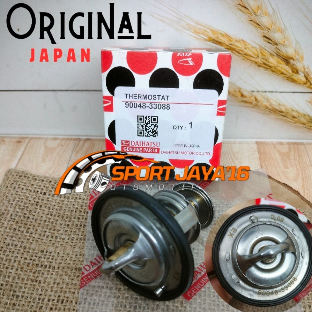 THERMOSTAT TERMOSTAT AVANZA XENIA 1.3 / 1.5 RUSH TERIOS ORIGINAL