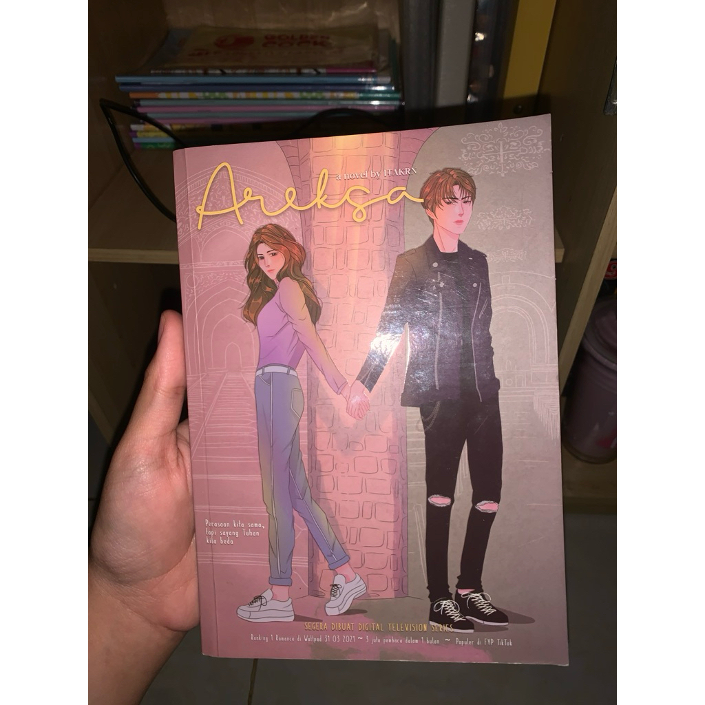 novel wattpad areksa preloved good condi