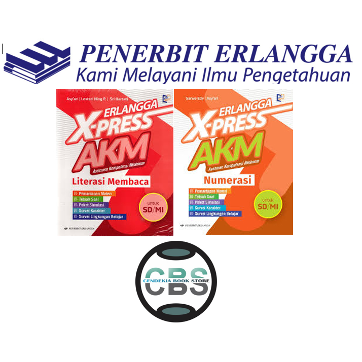 ERLANGGA AKM LITERASI DAN NUMERASI SD/MI KM