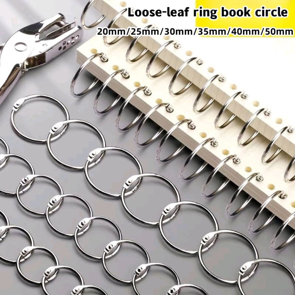 

Ring Binder Scrapbook Uk 20-25MM / Ring Bulat Buka Tutup Binder Ring / Ring Gantungan Kunci Ring Pengait Buku Serbaguna Ring Binder 25-35mm 1 Inci Ring Buka Tutup 25mm/Ring Binder/Ring Buku Sampel 20-35mm Ring Binder/Ring Buka Tutup 40mm/Ring Binder COd