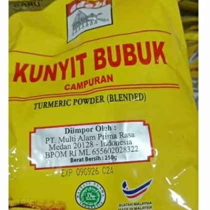 

Adabi Kunyit Bubuk 250gr /Turmeric Powder Import