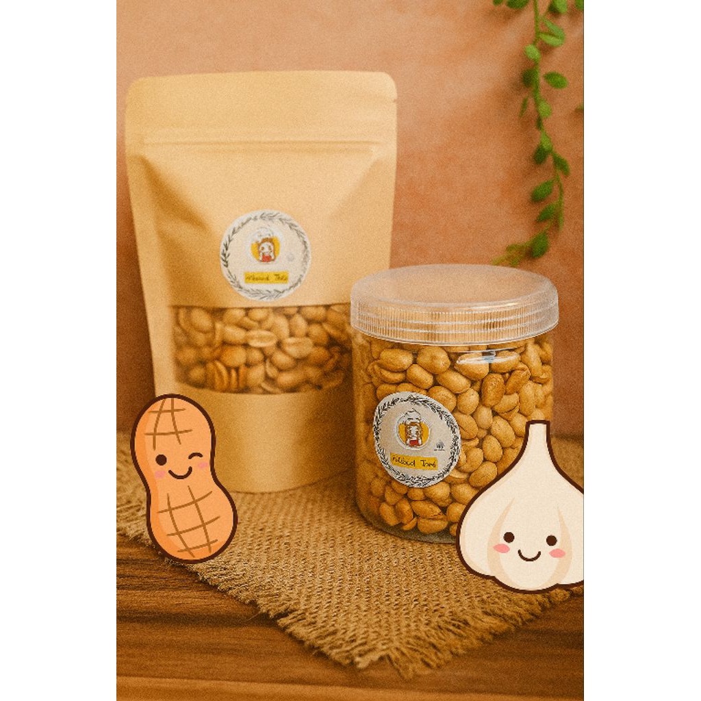

Kacang Bawang Renyah Gurih 200gr – Camilan Pouch Ekonomis – Tanpa Pengawet | Pawon Rasa
