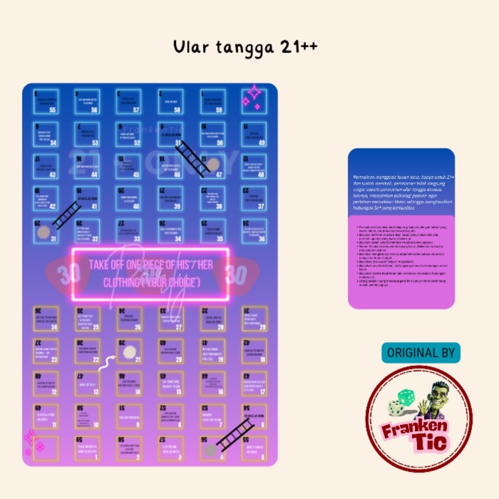 Ular Tangga Dewasa Seberapa Tahan Cowok dan Cewek Berpasangan