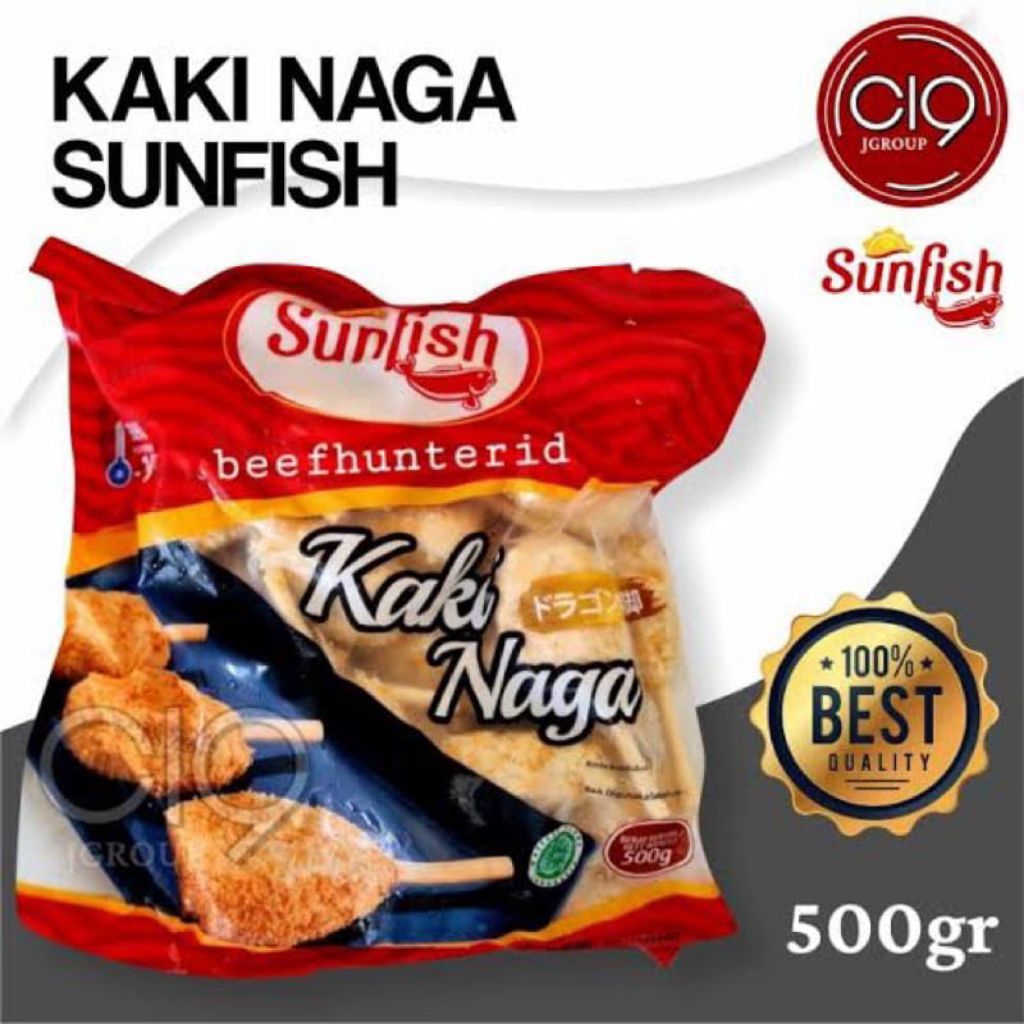 

Sunfish Kaki Naga 500 Gr