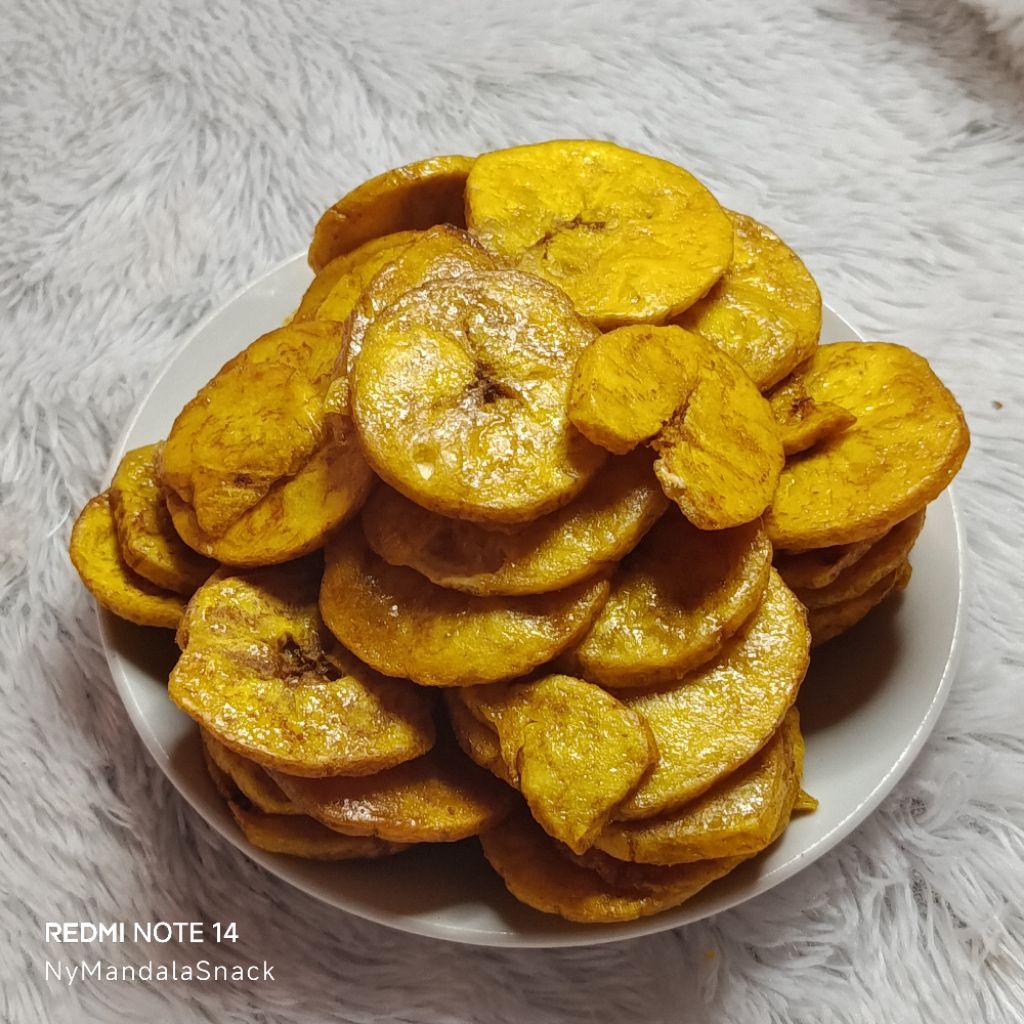 

Keripik Pisang Koin 1Kg (Free Bubble Wrap)