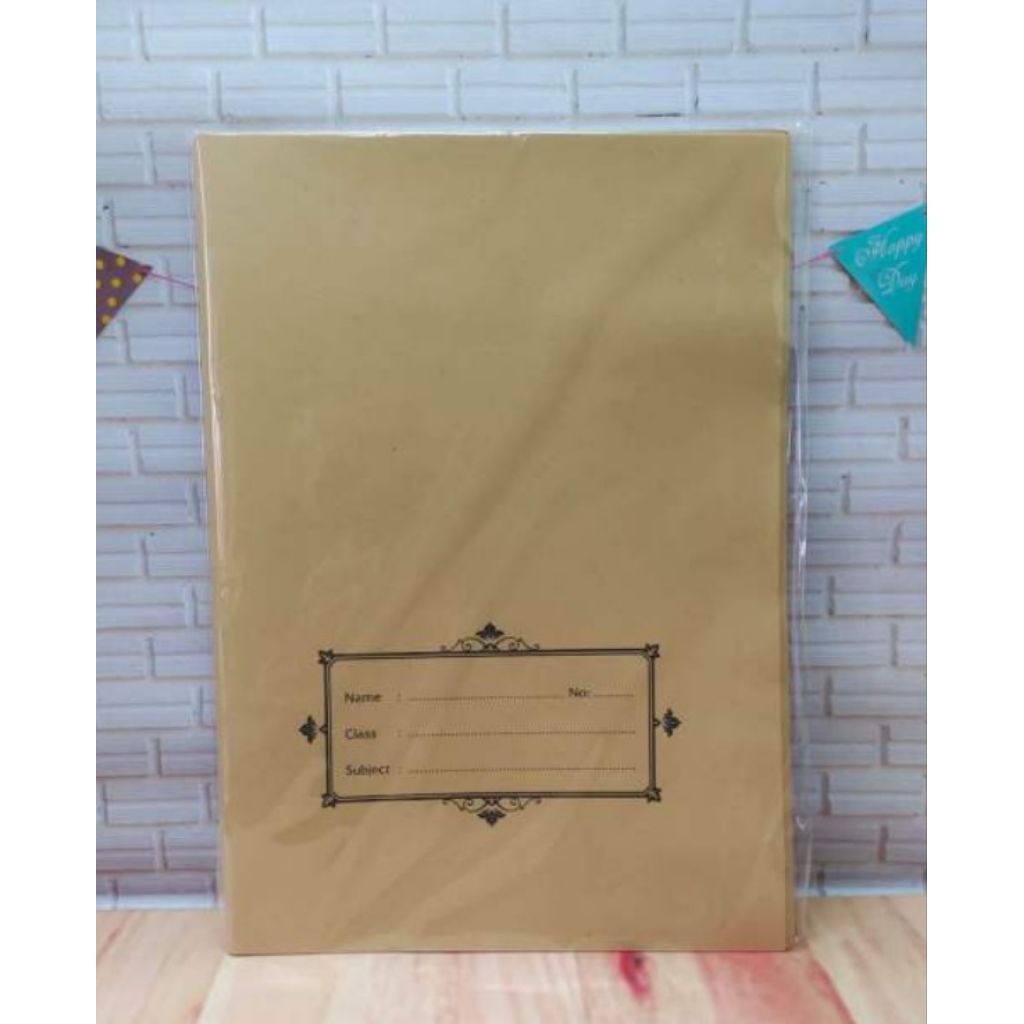 

(1 pack)Sampul coklat/sampul buku coklat/sampul buku sidu/sampul buku campus/sampul buku/sampul/sampul buku kecil/sampul buku besar/sampul samson/sampul buku ada nama/sampul buku boxi