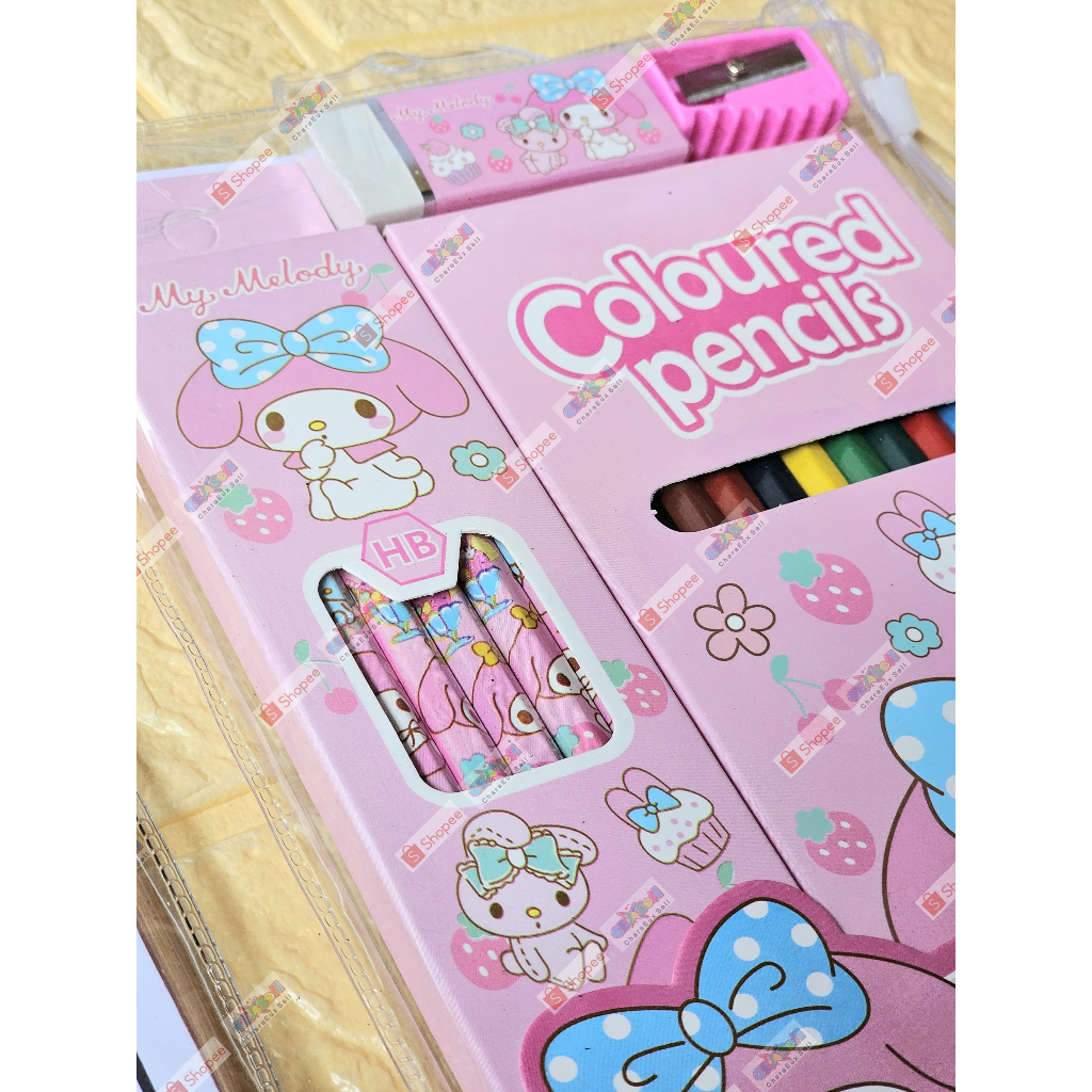 

CST12/Coloured Pencil Berkarakter/Pencil Set Karakter/Alat Tulis Anak Berkarakter/Alat Mewarnai/Pencil Warna Thema Melody/Alat Tulis Set/ Set Alat Tulis Lengkap/Mewarnai