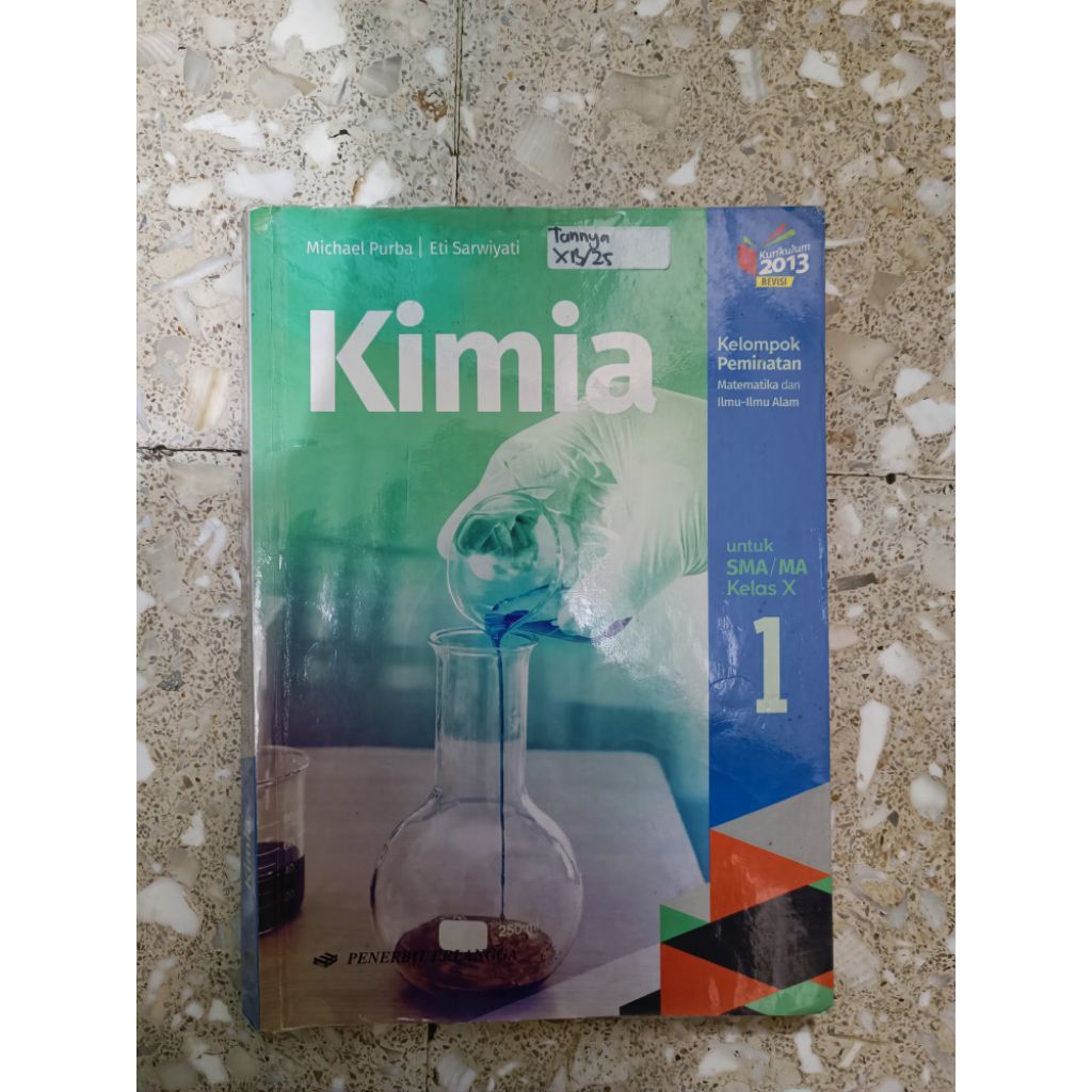 Buku kimia kurikulum 2013 revisi, kelas 10 / 1 SMA