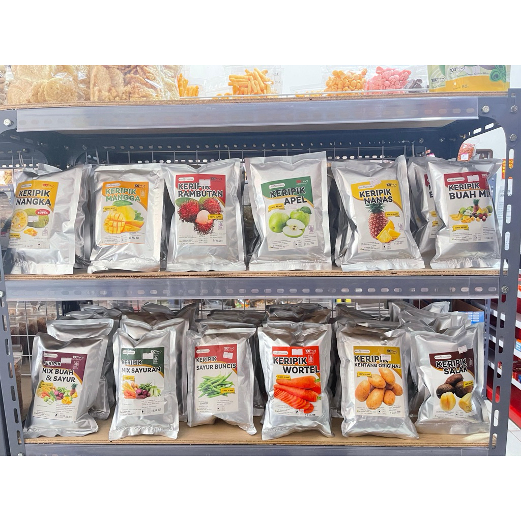 

Keripik Buah Dan Sayur 50 Gram Asli Kota Batu