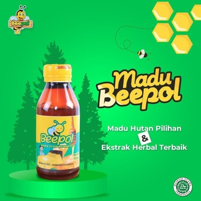 

Madu Biopol Beepol Obat Stop Anak Ngompol Ompol, Beser & Anyang-anyangan