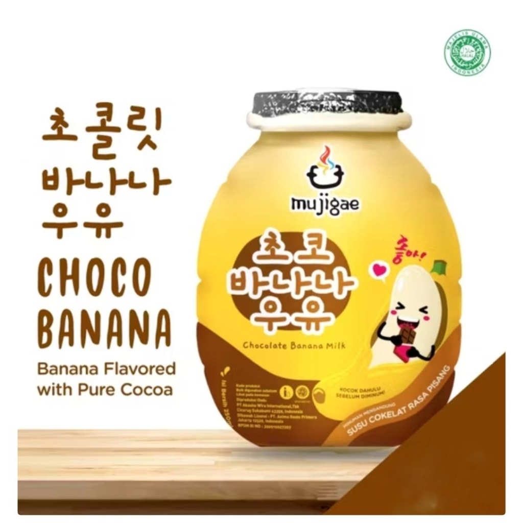 

MUJIGAE BANANA MILK CHOCOLATE 250 ml