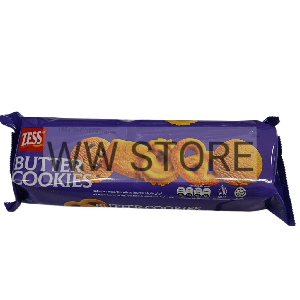 

Biskuit kukis mentega halal MUI ZESS DANISH RECIPE BUTTER COOKIES 115g